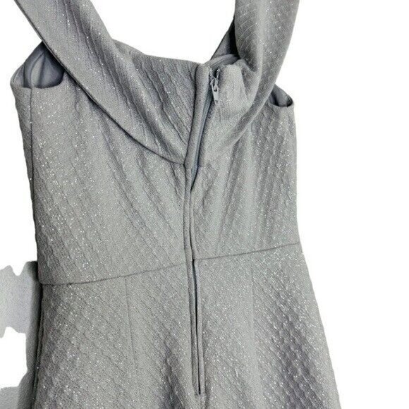 Speechless sparkle Gray bodycon dress juniors size 3 - Picture 5 of 11